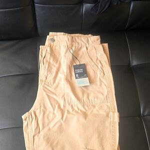 Denim co casual cargo pants size 8 women